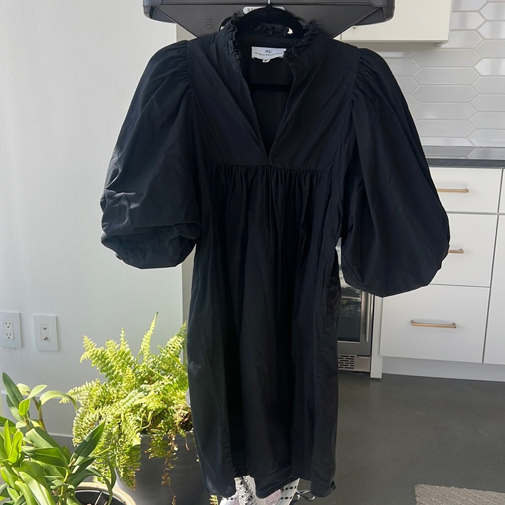 Never a Wallflower black dress